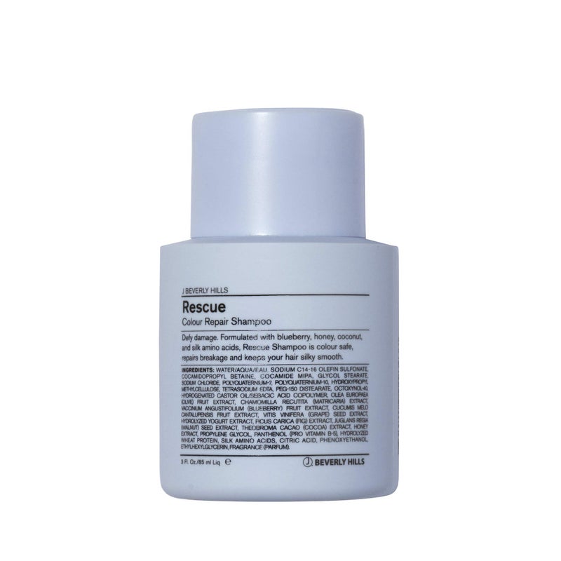 J Beverly Hills Blue Rescue Colour Repair Shampoo 3 oz Bottle - Image 1